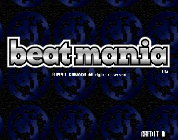 beatmania (ver JA-B) screen shot title